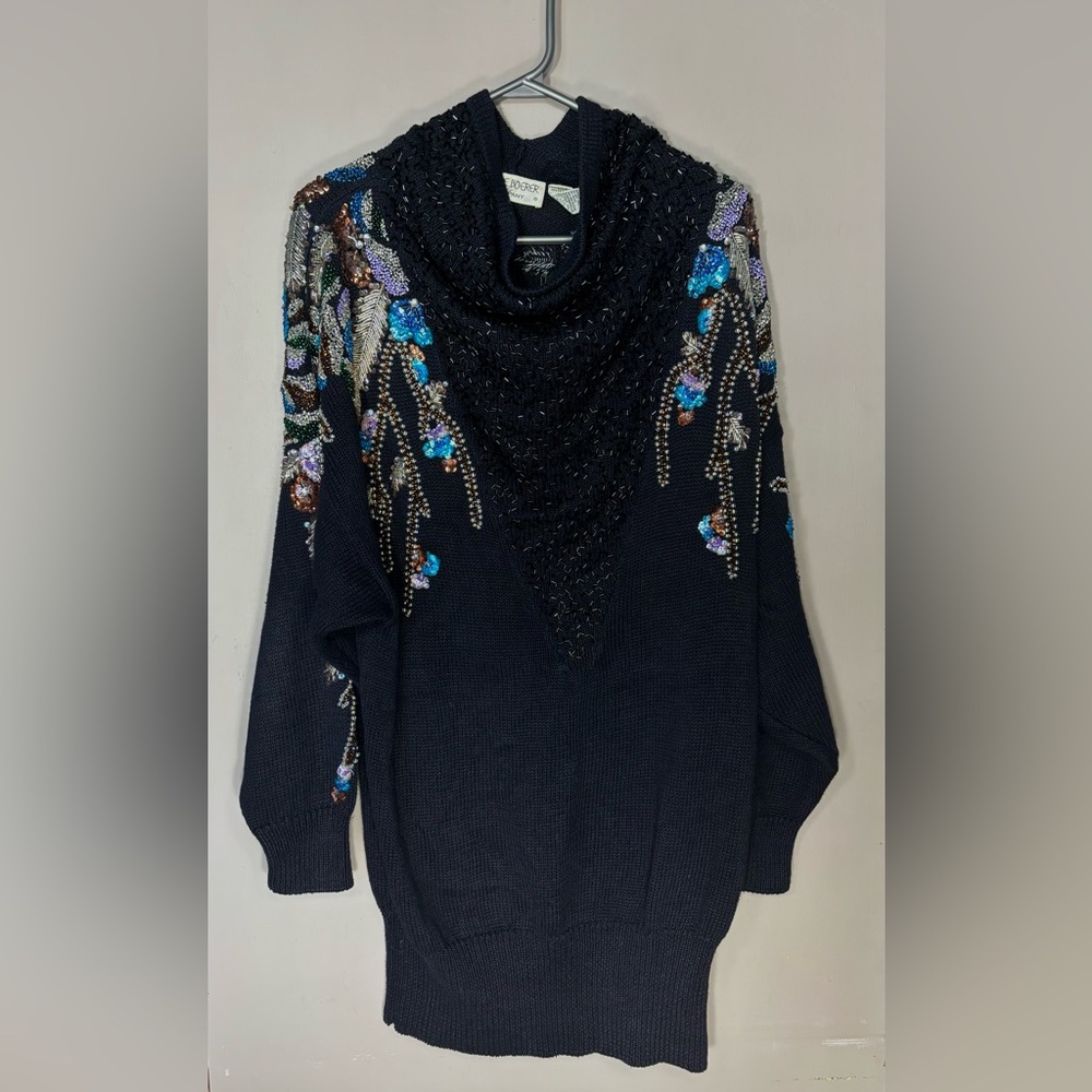 BONNIE BOERER Embroidered Sweater